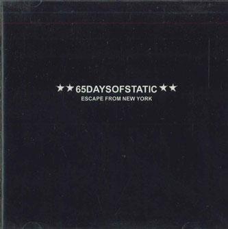 CD 65DAYSOFSTATIC - Побег из Нью-Йорка ZNR069 INDEPENDENT AM 2009 Япония Рок Б/У
