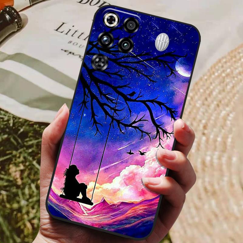 Чехол для телефона Nubia Red Magic 11 Pro Plus Задняя крышка Противоударный чехол Черный силиконовый Мягкий чехол Coque для RedMagic 11 Pro Plus