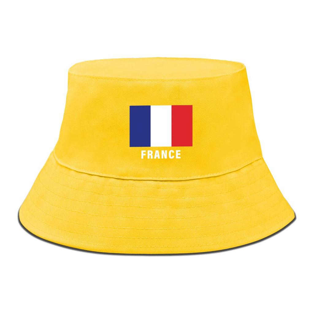 Bucket Hat With France Flag Print , Patriotic Fisherman Cap Simple Lightweight Casual Fishing Hat