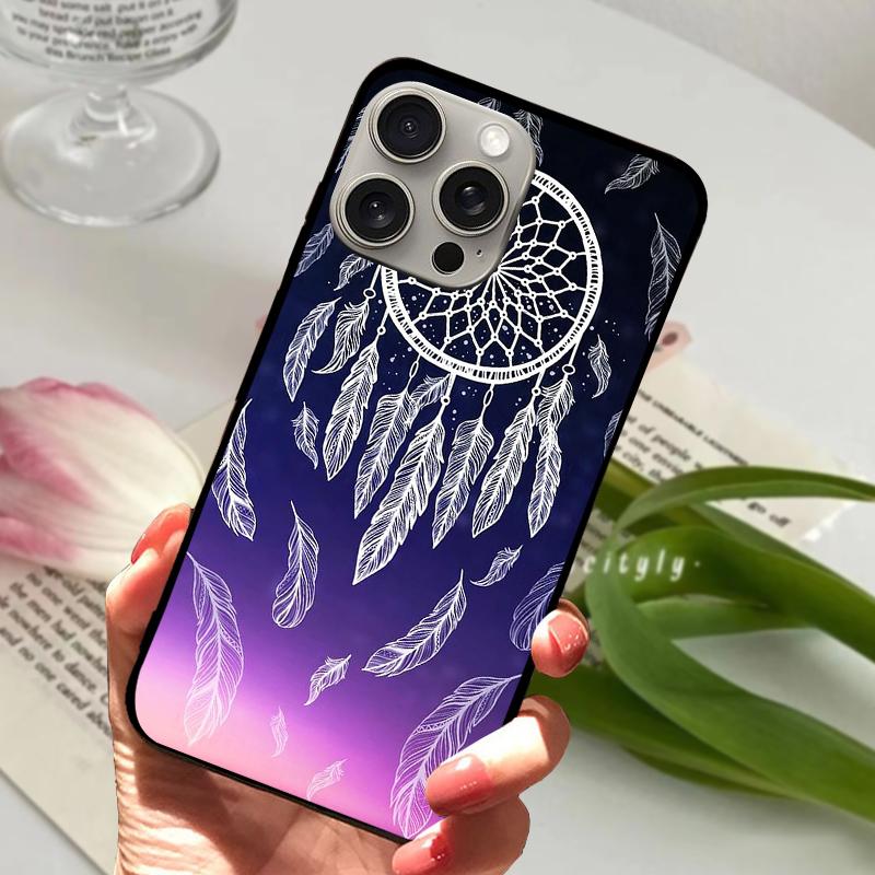 Popular Patterns For iPhone 15 Plus Case On iPhone15 Soft Silicone TPU Phone Cover For iPhone 15 Pro Max Protector Coque Funda