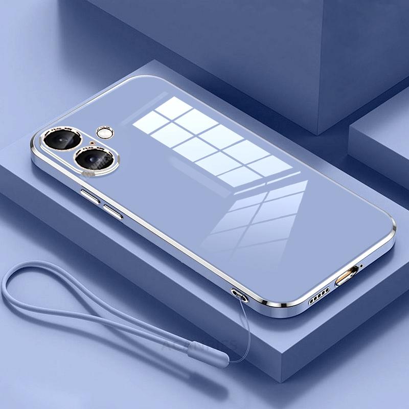 Роскошный силиконовый чехол-шнурок с покрытием для iPhone 16 Pro Max 14 15 Plus 12 13 Mini 11 Promax X Xs Xr Iphone16 16plus мягкий чехол