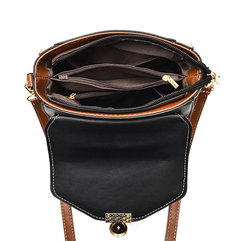 Small Bag Women's Autumn New Colored Small Square Bag Korean Leisure One Shoulder Crossbody Bag