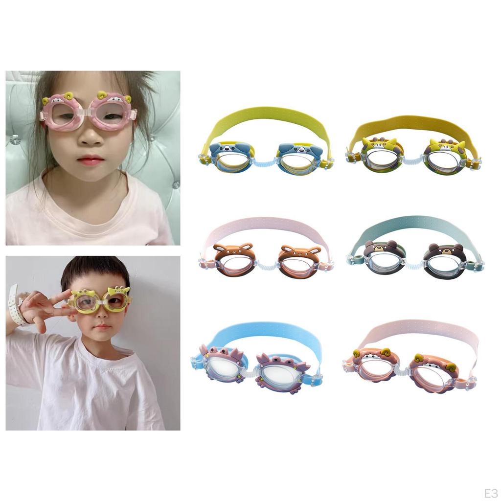 Cardboard Swimming Goggles Kids Anti Fog Professional for