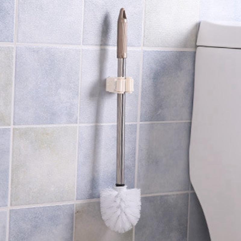 1/3 шт. Настенный органайзер для швабры, держатель, вешалка для щеток и метел, домашняя полка для хранения, крючки на присоске для ванной комнаты, бытовые инструменты, дом