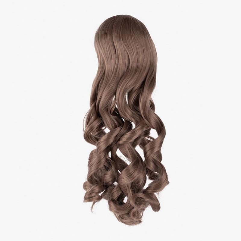 Качественный парик для куклы 60 см 1/3 Аксессуары для куклы Черный Белый Красный Коричневый Розовый Кофейный цвет Волосы куклы Прямые Волнистые Коса Хвост Декорации