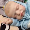 Realistic 3D Painted Skin Reborn Baby Dolls Cloth Body 46 Cm Close Eyes Bebe Reborn Doll Looks Like Sleeping Fashion Gift Toy