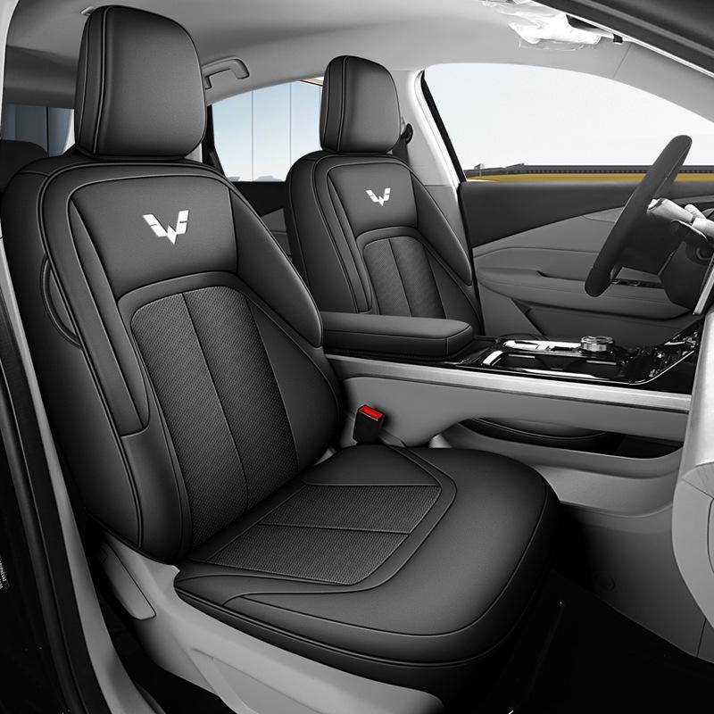 Wuling Starlight Car Seat Cushion - Universal Leather, Four Seasons, Five-Seat Compatible