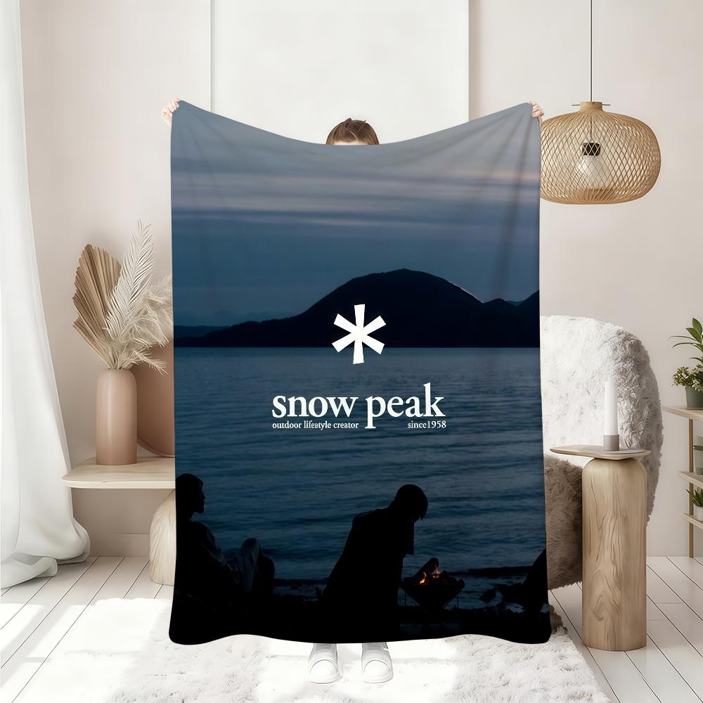 Classic Energetic S Snow P PeaksS Blanket Soft Throw Blanket for Home Bedroom Bed Sofa Picnic Travel Office Rest Blanket Gift