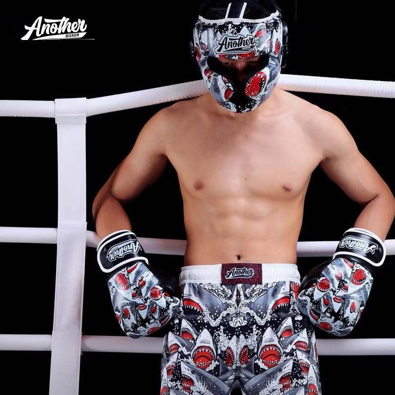 Шлем боксерский для полной защиты головы, взрослый, для тренировок MMA Muay Thai, спарринга, защитный шлем, материал ПУ, S M L