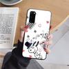 Черный чехол AN13 Snoopy Cartoon для iPhone 16 15 Plus 14 13 12 11 Pro 8 7 6S SE 5S X XR XS Max Realme C30 C33 C31 9I Huawei Y8P Y9 Sofe Cover