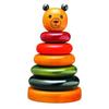 Maya Organic Ring Stacking Baby Toddler Children Shape Matching Game Toy, Select This Product, 1 Piece, Korean Baby Products