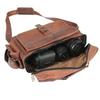 Персонализированная кожаная сумка для камеры DSLR, Sony, Canon, Nikon Наплечная сумка-мессенджер Кожаный чехол для камеры для фотографов, Подарок для него