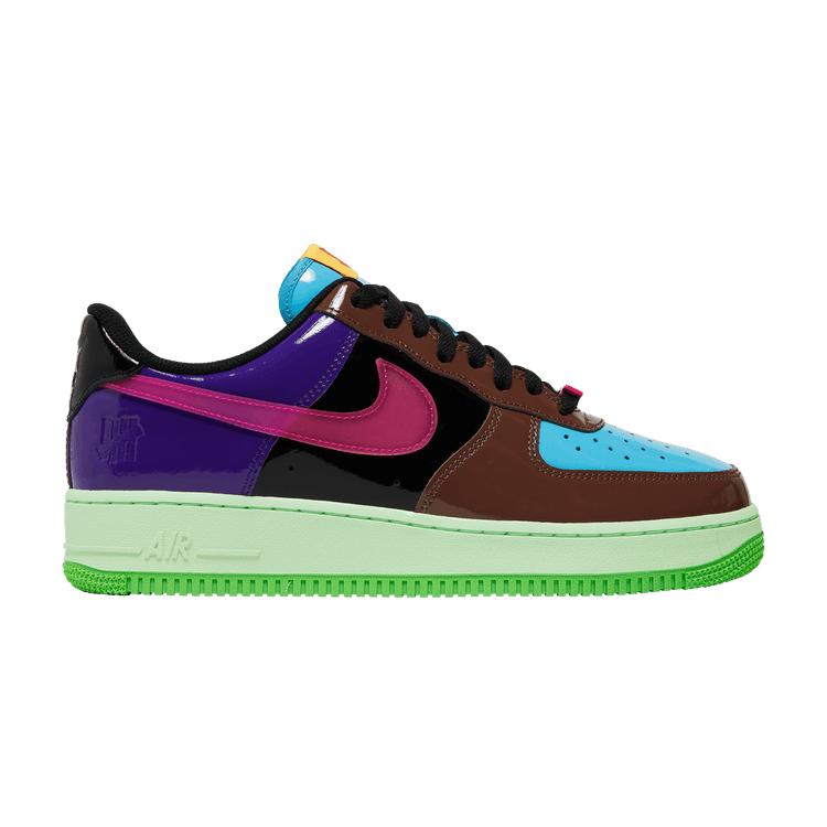 Men's Sneakers Nike Air Force 1 Low SP Undefeated Multi-Patent Pink Prime Fauna Brown/Pink Prime/Multi-Color