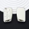 TPU Car Flip Key Case Cover Shell for VW Volkswagen Tiguan MK2 Golf 7 MK7 for Seat Ateca Leon FR 2 Ibiza for Skoda Octavia Fob