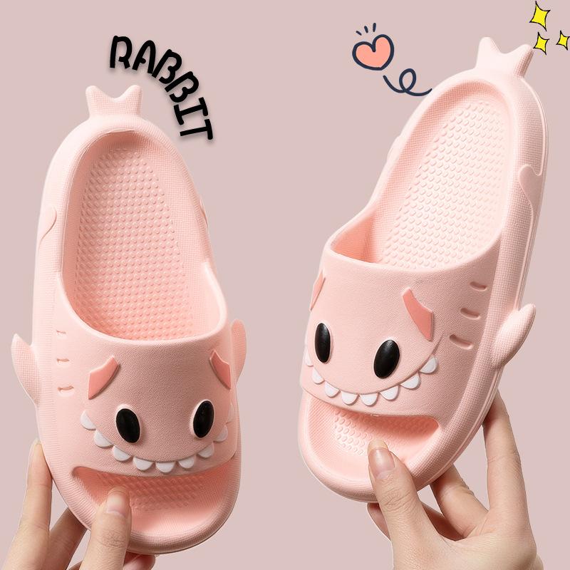 Children's Pink Shark Flip-Flops with Shark Very Light 40/41