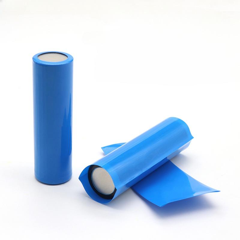 100Pcs Flat PVC Heat Shrink Tubing Battery Wrap For 18650 Lithium Battery Heat Shrink Tube Assorted Kit Self-Adhesive Insulator