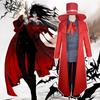 Комплект костюма для косплея Алукарда из Hellsing Ultimate из высококачественных материалов для вечеринок на Хэллоуин и Рождество