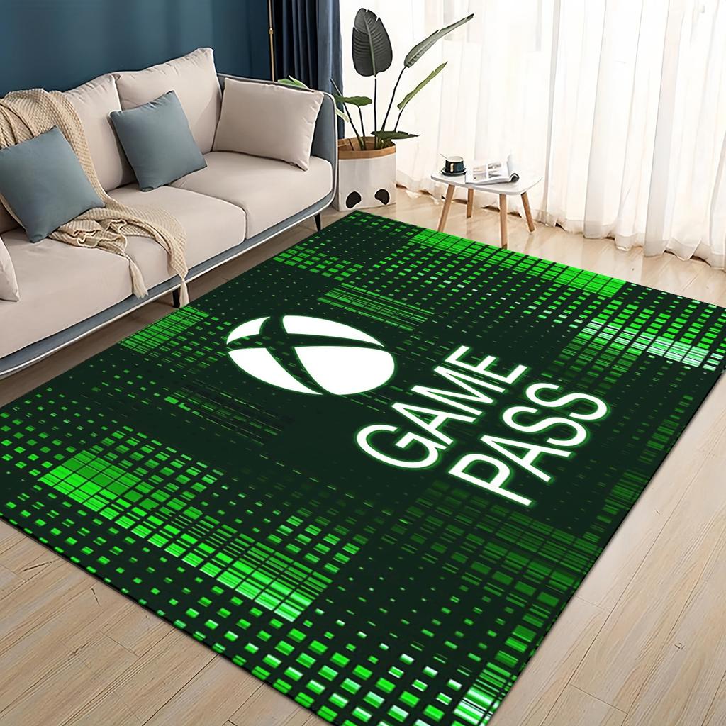 27 новых стилей коврика с логотипом Xbox для гостиной, спальни, домашнего декора, нескользящий коврик для детских игр, для дивана и придверного коврика.