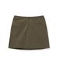 Midnight Move Zip Skirt [Brown]