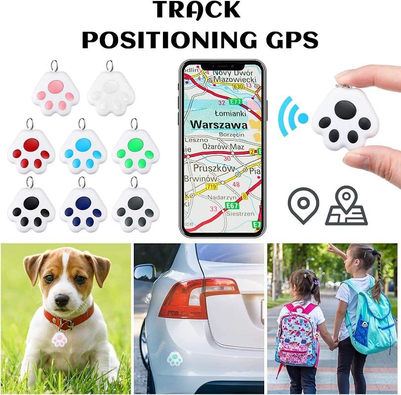 Мини GPS-трекер Беспроводной Bluetooth-совместимый Умное устройство от потери для отслеживания Ключей Локатор Аксессуары для Ошейника Собаки Кошки