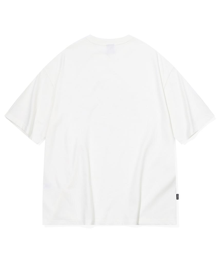 CPGN STUDIO Fresh Berry Short Sleeve T-Shirt Cream