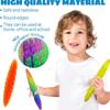 3D Printing Rainbow Stretching New Unique Puzzle Release Decompression Deformation Worm Colorful Elastic Net Toy