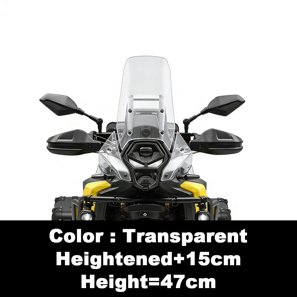 Мотоциклетное ветровое стекло для LONCIN VOGE DS 800X DS 800 X RALLY Модифицированное Увеличенное ветровое стекло Модифицированный передний дефлектор ветрового стекла