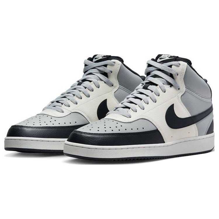 Nike Court Vision Mid Next Nature Light Smoke Grey Sail Мужские кроссовки черные DN3577-002
