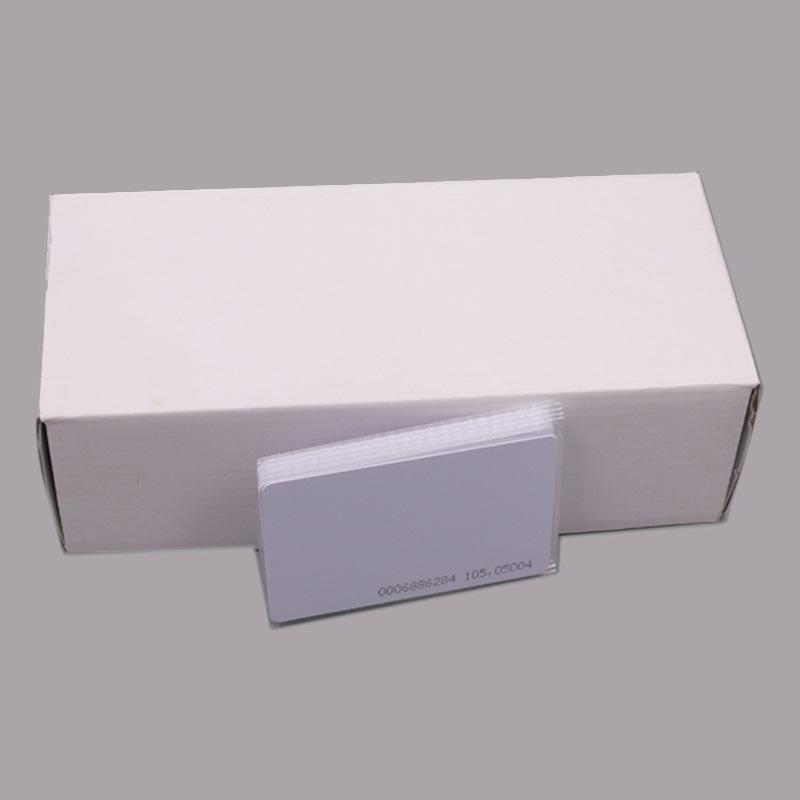 Тонкая идентификационная карта/Белая карта/Карта EM4100/Карта TK4100/Карта доступа/Карта посещаемости/Парковочная карта/Идентификационная карта