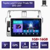 Автомобильный радиоприемник, мультимедийный видеоплеер, навигация, GPS для Toyota Land Cruiser Prado 150 2013-2017, 2din головное устройство 1 + 16 ГБ