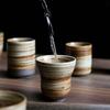 Японская керамическая кружка РакуРучная росписьВинтажнаяКерамическая чашка для чая/кофе 100-200 млНатуральная текстура5 стилейДля дома, отеля, ресторана