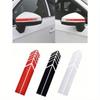 Car Rearview Mirror Stripe Stickers, Reflective Film Decal Rear View Mirror Decals, Scratch Proof Car Decoration Accessories
