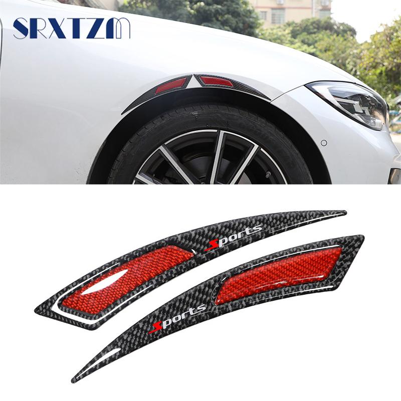 Полоса на крыло автомобиля, защита для бровей, накладка на колесо, накладка на арку, расширитель арки, декоративное устойчивое к царапинам углеродное волокно