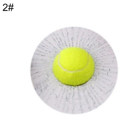 Funny 3D Tennis Ball Basketball Football Hit Window Crack Car Sticker Decoration