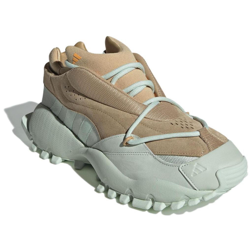 Adidas Seulater Spw Кожаные Удобные Нескользящие Низкие Повседневные Кроссовки Унисекс Коричневые IH2687