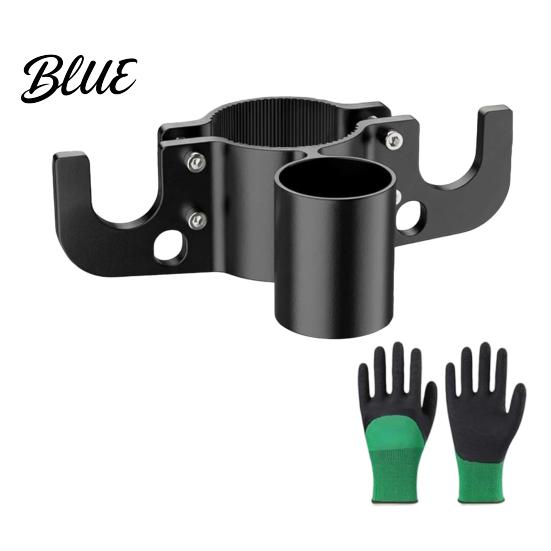 Compact Trailer Chain Storage Tow High-Strength Aluminum Metal Rust-Proof Safety Organizer for Heavy-duty Plugs Holder RV Hitch Neatly Stores