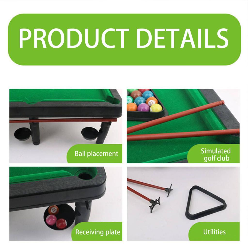 Pool Table Toys For Kids Home Use Large Pool Puzzle For Kids Over 7 Years Old Parent-Child Games Party Supplies Holiday Gifts