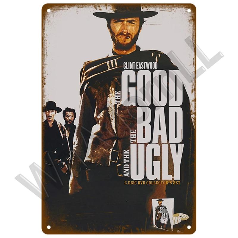 Vintage Films Poster Retro Tin Sign Aesthetic Living Room Cinema Metal Sign Industrial Deco Home Metal Wall Decor Decoration