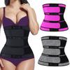 Women Waist Trainer Corset with 3 Straps Fitness Trimmer Belt Slimming Body Shaper Workout Tummy Control Shapewear Sauna Sweat Sports Girdle