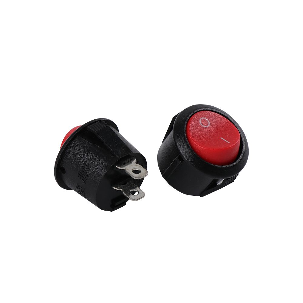 5pcs Hot Plastic Mini 2PIN ON/OFF Toggle Switch Car Boat Push Button
