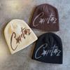 American Style Knit Beanie Men Women Y2K Streetwear Winter Warm Hat