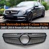 Передняя решетка для Mercedes Benz C Class W204 07 2008 2009 2010 2011 2012 2013 2014 C180 C200 C250 C300 C350 решетки Diamond Style