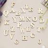 Деревянные самоклеящиеся цифры буквы для DIY художественные поделки декор детский подарок (Буквы AZ)