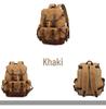 Unisex Waterproof Waxed Canvas Travel Backpack for Outdoor Sports and Laptops