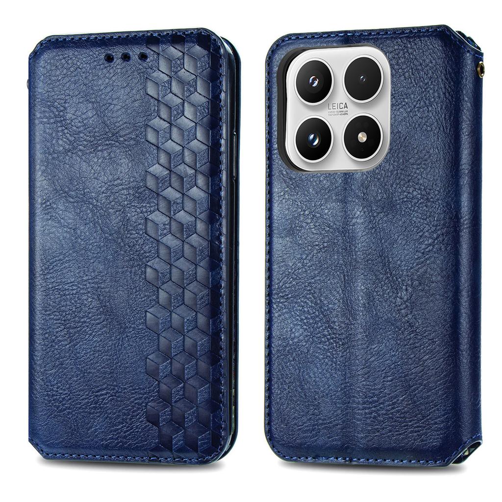 Чехол-кошелек из ПУ-кожи с ромбовидным тиснением для Xiaomi 17