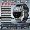 2025 Новые умные часы с пульсовой терапией ЭКГ Мочевая кислота Кислород крови Пульс Артериальное давление CES Монитор здоровья сна Мужские умные часы для HUAWEI
