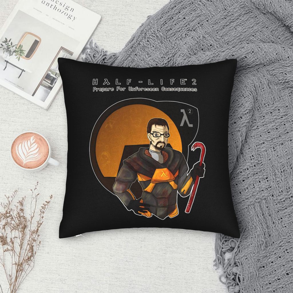 Постер Half Life 2 Квадратная Наволочка Чехол для Подушки Молния Декор Наволочка Для Сиденья 40*40см