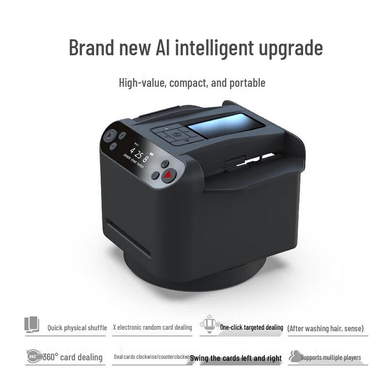 Automatic Card Shuffler and Dealer