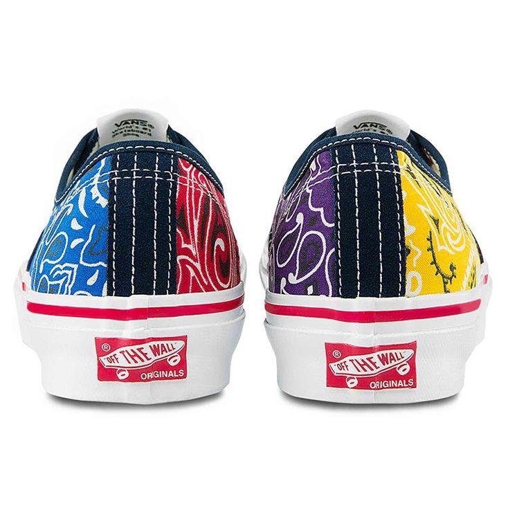 Bedwin & The Heartbreakers x Vans Authentic Bandana Pack - Multi A Унисекс Кроссовки Многоцветные Многоцветные-A VN0A4BV99QX