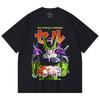 230 г/м² 100% хлопок Dragon Ball V46 Совершенный Селл Принт Унисекс Тяжелая Хлопковая Футболка